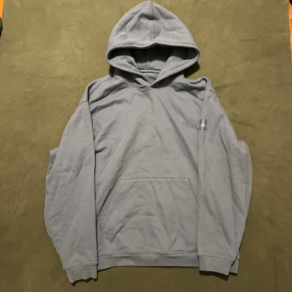 Classic Blue Hoodie Sweatshirt